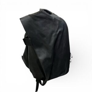 🎒 Côte&Ciel Black Tech Backpack Architectural Laptop Bag Minimalist